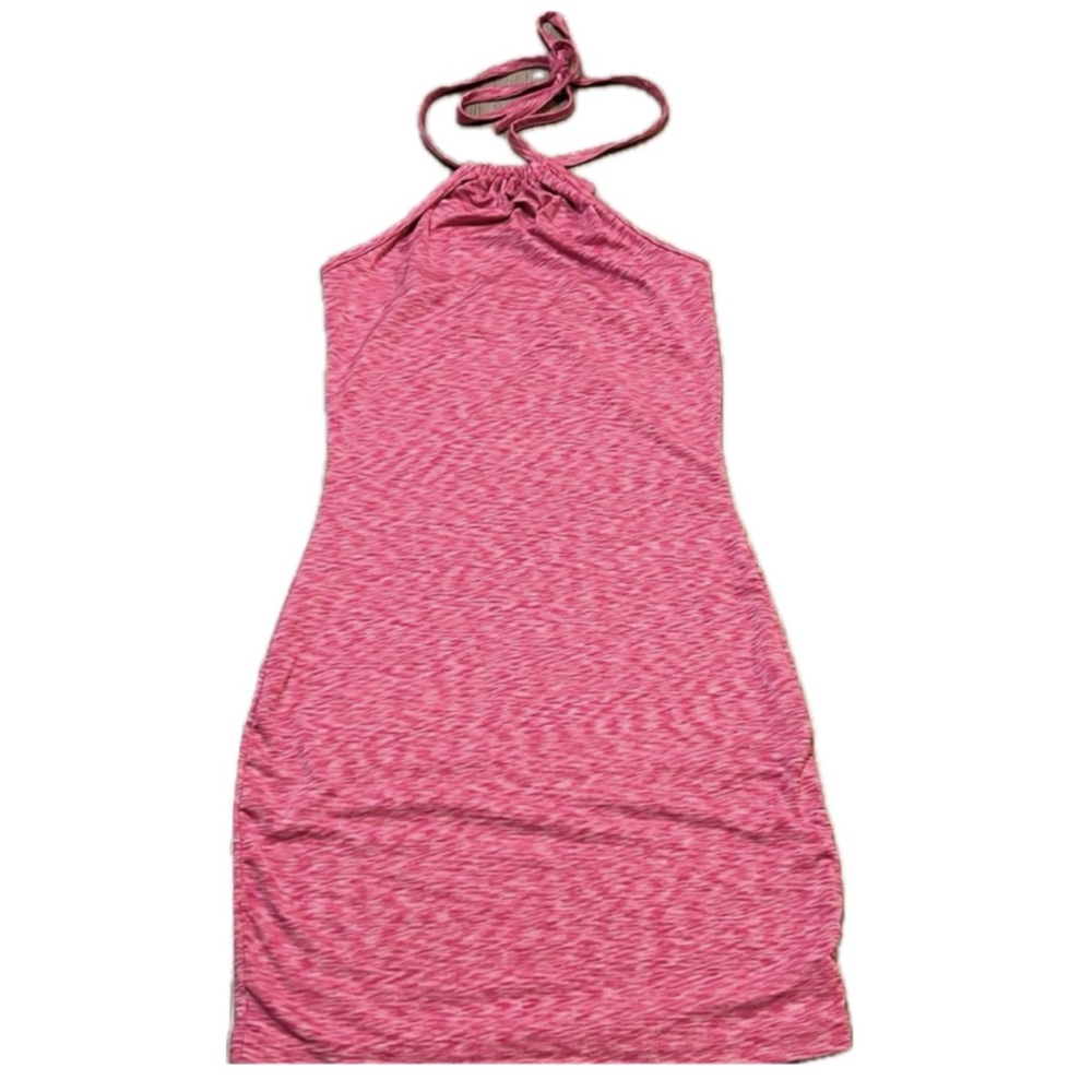 Shein pink mini dress